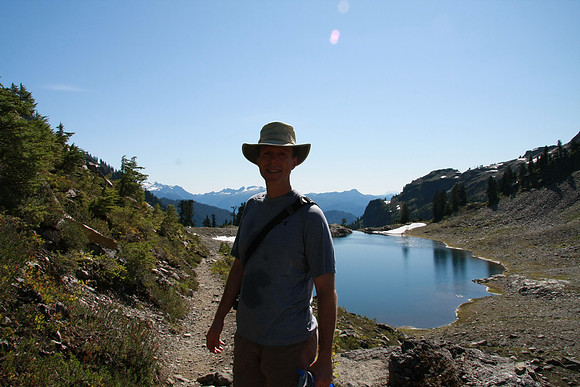 A bit later we arrived at Lake Ann. (About 4 miles later to be precise.)