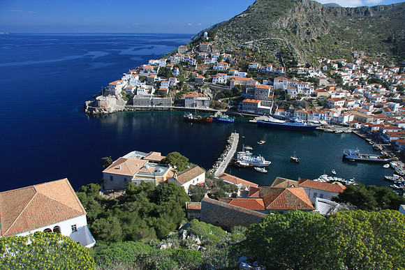 Hydra Harbor - again - looking east