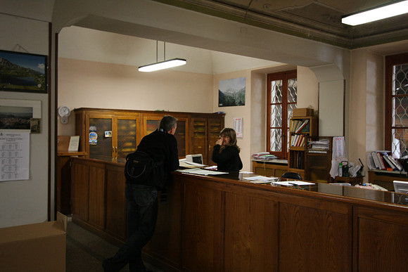 Mark working the charm in Magliano Alpi