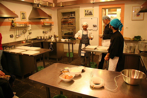 The class begins