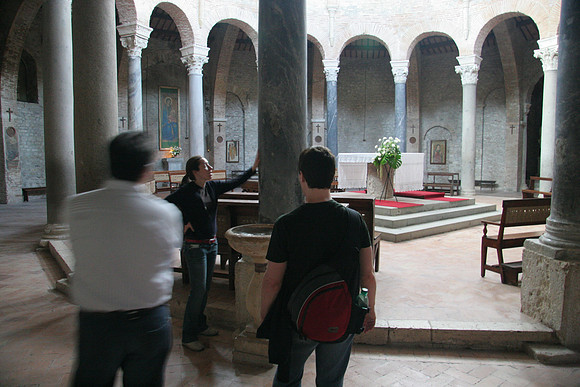 Inside of Sant'Angelo