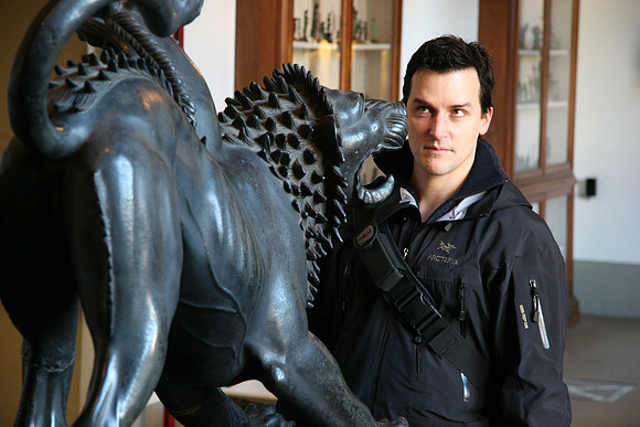 Archeological museum - famous etruscan work - griffin