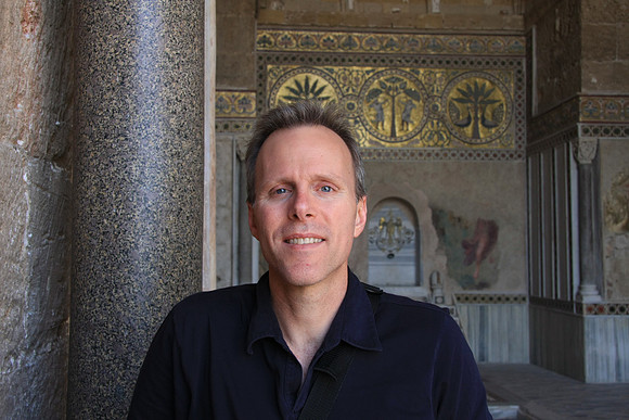 Mark at Castello Zisa
