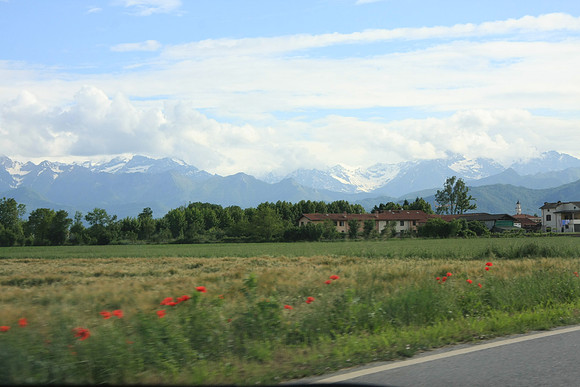 Driving to Cuneo