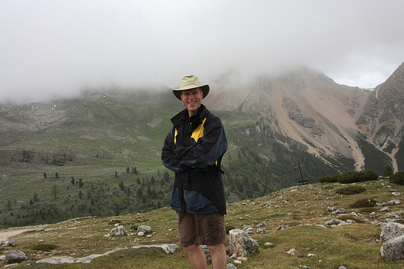 Near Rifugo Fanes, turn around point at 8km and 2174m