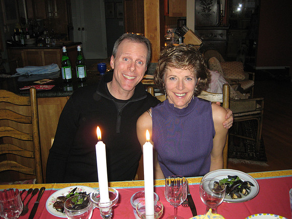 Mark and Kerri - mussel appetizer