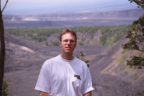 Hiking Kilauea crater