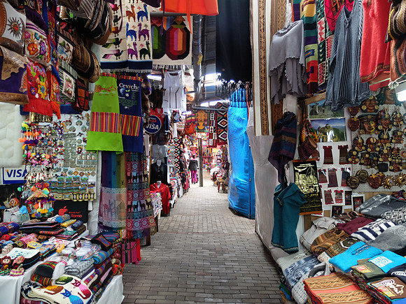 Machu Picchu Pueblo Market.