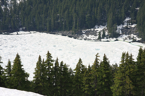 Mason Lake - Still Snowed In