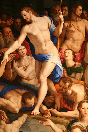 Bronzino was a mannerist - very good with scantily clad folks