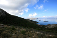 Looking northwest