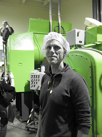 Exploring the machinery.