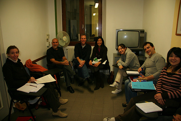A conversation class with Benedetta