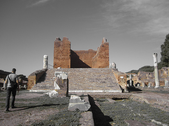 Capitolium - the forum area and heart of the town. The oldest part of any Roman town - usually.