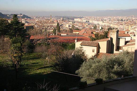 View from Villa Bardini looking west