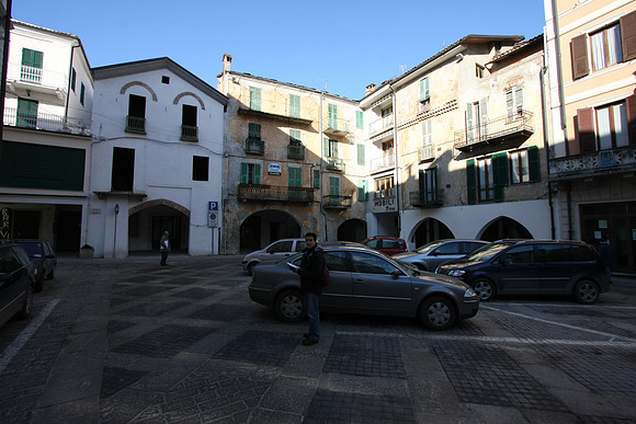 Ceva - likely spot where Maria Iuvara born (oldest part of town) according to town clerk