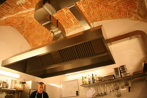 The vent hood from another angle