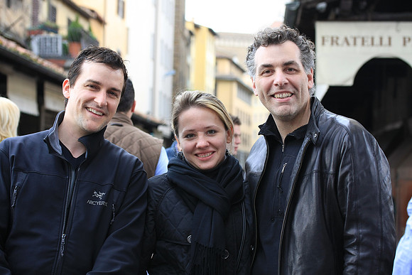 On the Ponte Vecchio