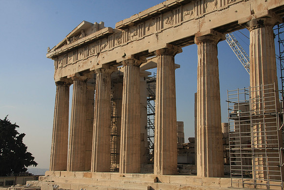 Acropolis east side
