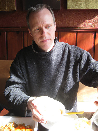 Mark at Vegetarian Thai in Wallingford