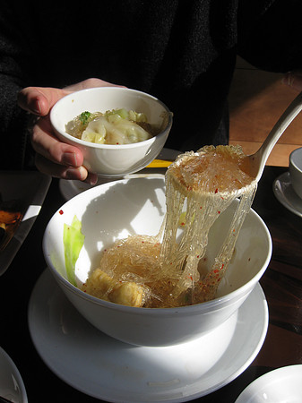 Bean thread noodles