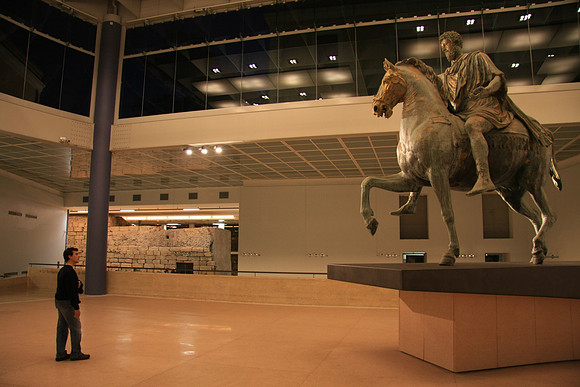 Capitoline Museum - Marcus Aurelius Bronze Statue