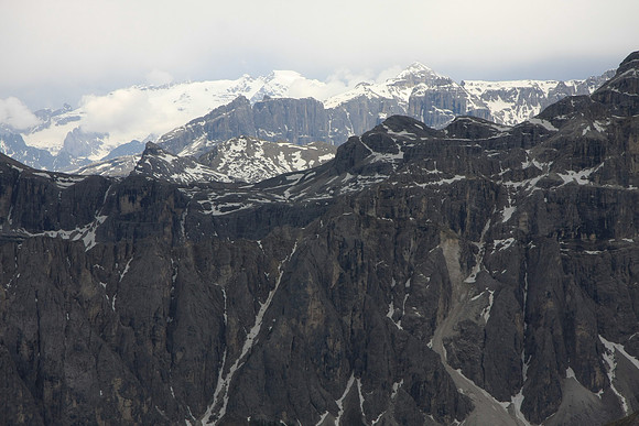 Marmolada in the distance.