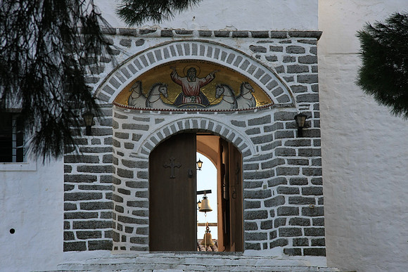 The monastery entrance