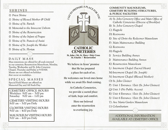 St John Cemetery Map 2 - Vinti Plot