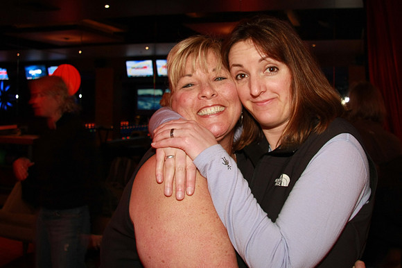 Kathy and Corine