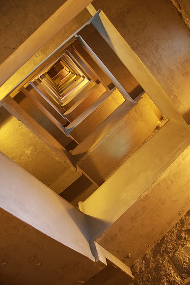 Inside Pilgrim Monument.
