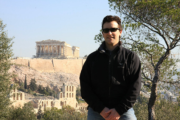 From Filopappos Hill - west of the Acropolis