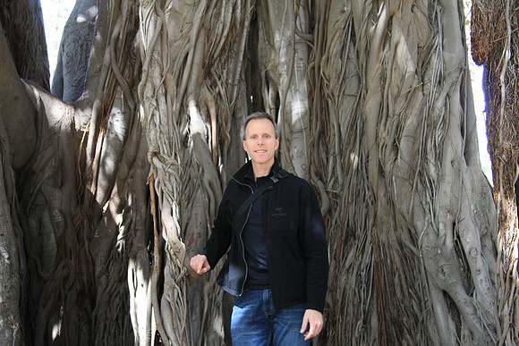 Mark in Villa Garibaldi