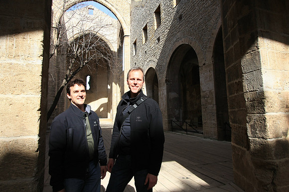 Picture of us at Lo Spasimo