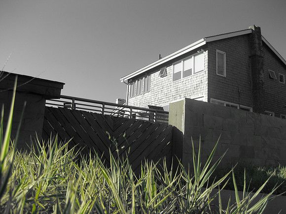 The house that was rented.