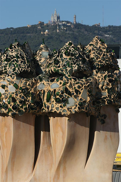 La Pedrera Chimneys