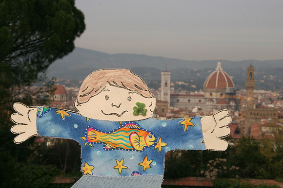 Flat Stanley and the Duomo