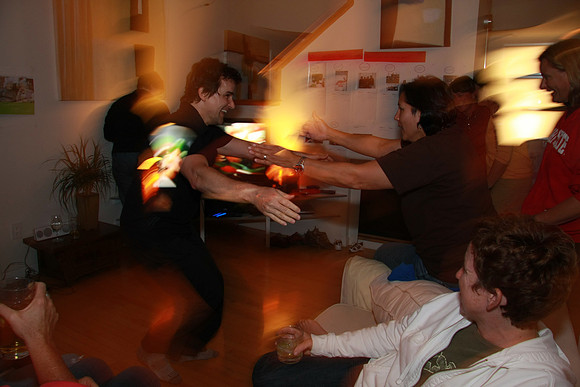 Dancing.