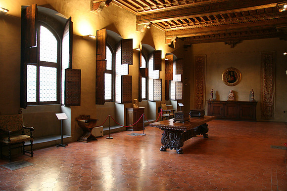In the Davanzati museum (typical florentine house, yeah right)