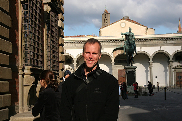Mark near Piazza Annunziata