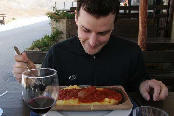 Polenta and Norcia Sausage