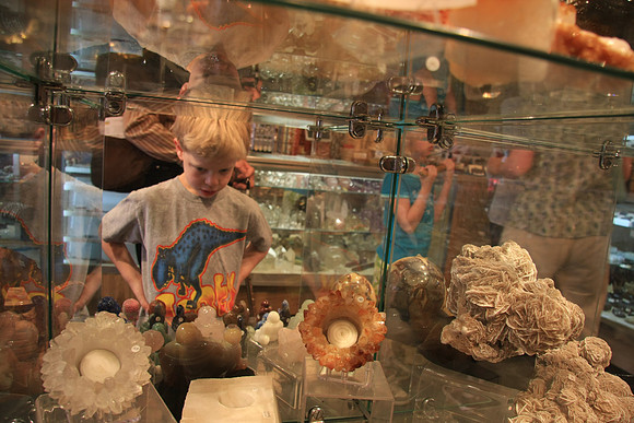 Andy in a Gem Store