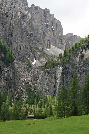 Val de Mesdi - what we would climb partly up