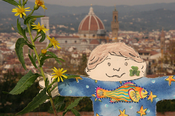 Flat Stanley, Flowers, and the Duomo