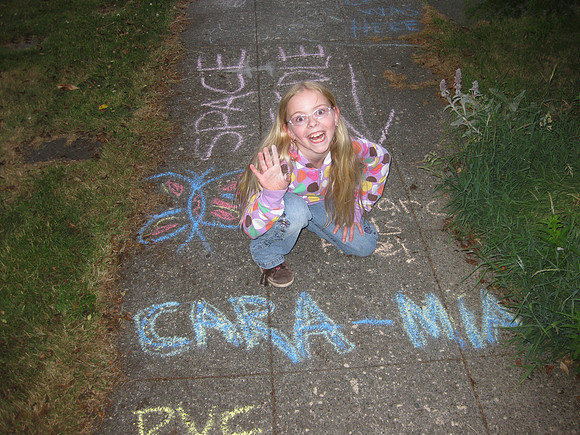 Sidewalk messages