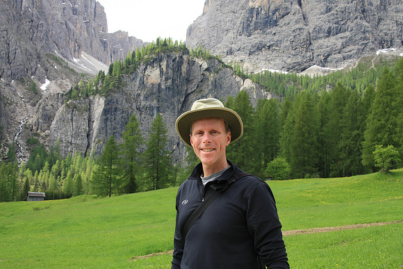 Mark in the meadow