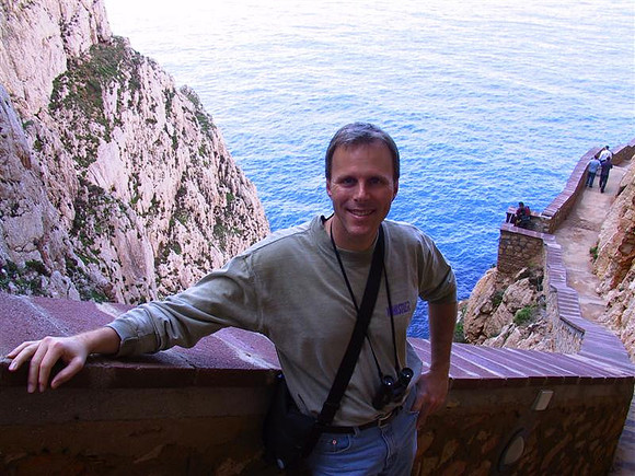 Grotto Nettuno Mark on 650 Steps Down