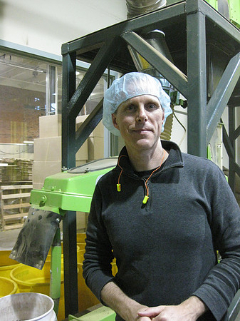 On the Theo Chocolate tour.