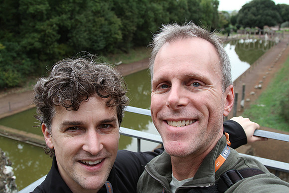 Travelmarx pose back over the Canopus.