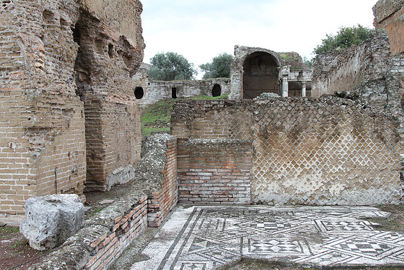 A brick lovers dream. This would have all been covered in marble or stucco. Not what we see now.